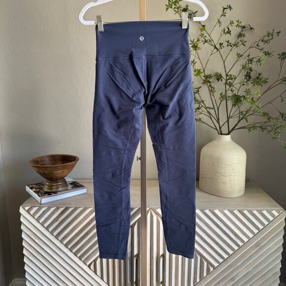 Lululemon Align High Rise Leggings 23” Blue Size 4 - Picture 3 of 5